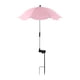 thumbnail image 1 of Sombrilla para plantas de exterior. Protege tus plantas del calor. Sombrilla para patio. rosa, 1 of 9