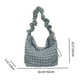 thumbnail image 4 of Bolsa De Hombro Bolsa de mano para mujer Lindo plisado Burbujas Bolsa bandolera de gran capacidad para mujer Sywqhk Para Estrenar, 4 of 4