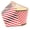 White/Red, variant on LaRibbons 1 1/2" Wired Ribbon | "Striped" Red/White | 10 Yard Roll