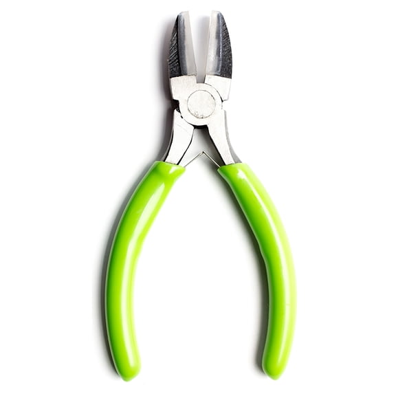 Cousin DIY Craft and Jewelry Nylon Jaw Pliers, 5.5 inch, Green