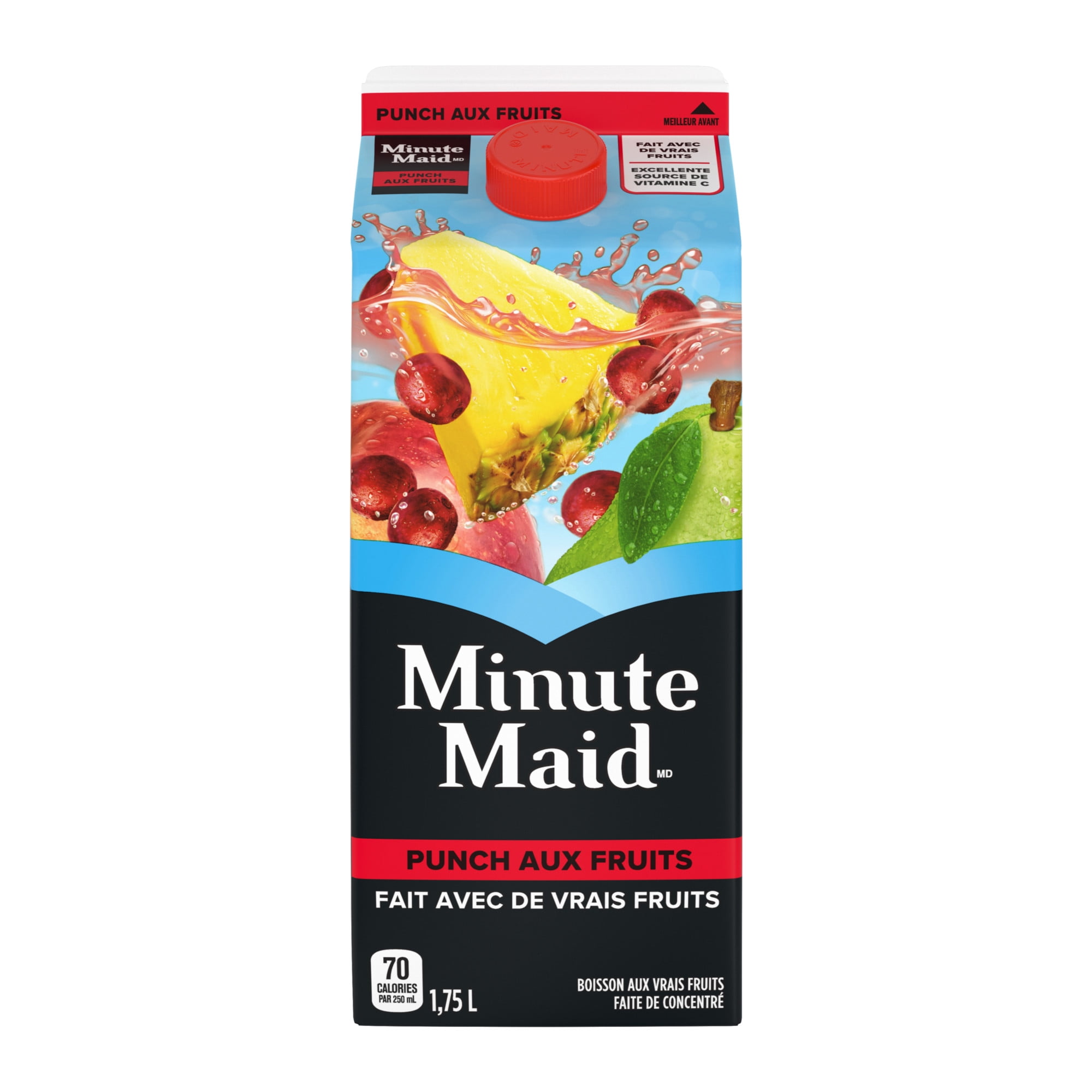 Minute Maid Fruit Punch Gable top, 1.75 Liters
