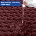 thumbnail image 5 of Christmas Savings! Bixock Bathroom Rugs, Golden Turtle Velvet Carpet Soft Comfortable Breathable Quickly Absorbent Non Slip Door Mat, 5 of 5