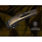 Stylecraft Rogue Professional 9V Microchipped Magnetic Motor Cordless Hair Clipper, 5 Guards, Matte Gunmetal