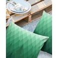 thumbnail image 3 of Outdoor Throw Pillow Cover Geometric Gradient Tree Rhombus Texture Waterproof Cushion Covers 2 Pack Forest Landscape Pillow Cases Home Decoration for Patio Garden Couch Sofa, 3 of 7