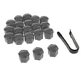 thumbnail image 4 of jiaping 3xCar Wheel Nut Caps Auto Hub Screw Cover Lug Nur Cover 19mm Bolt Rims Gray 3 Pcs, 4 of 9