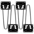 thumbnail image 1 of 4pcs Mini Folding Table Legs Folding Coffee Table Hairpin Legs Replacement Furniture Legs, 1 of 4