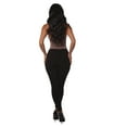 thumbnail image 5 of High Waist Thick Soft Brushed Lounge Yoga Legggings - Black, 5 of 5