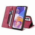 thumbnail image 5 of Dteck Case for Galaxy A23 4G, Synthetic Leather Galaxy A23 4G Wallet Case Credit Card Holder Folio Magnetic Kickstand Shockproof Cover Compatible with Galaxy A23 6.6" 2022 - Red, 5 of 7