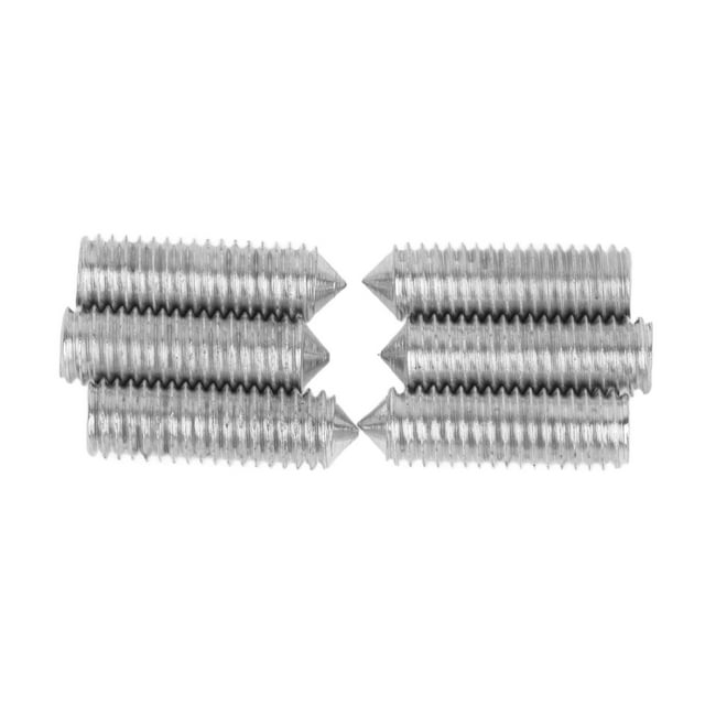 6 Pcs Pont de Selle de Guitare Réglage de Hauteur Vis Hexagonales Matériel de Guitare Électrique Pièces de Système de Pont de Tremolo