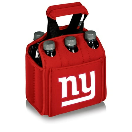 NFL Cooler Tote by Picnic Time, Six Pack - New York Giants, Red