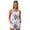 White-Starfish Coral, variant on DISNIMO Bee Sunflower Printed Swimsuits Tankini Tops for Women Swimwear Two Piece Bathing Suits Athletic Swimwear Swim Tank Top with Shorts, S