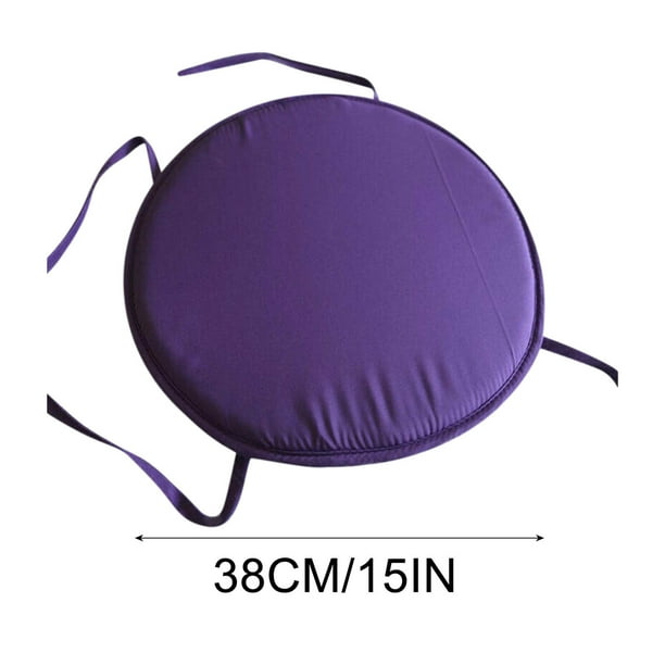 Cojines de Silla Al Aire Libre Cojines de Silla Interior Y Al Aire Libre con Cojines de Silla Circular, Sillas de Comedor con Cojines de Silla Circular, Cojines de Silla de Jardín, Conjunto de Muebles