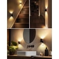 thumbnail image 4 of Night Lights Plug into Wall, Dimmable Night Light Plug in, Modern Night Lights with Dusk to Dawn Light Sensor, Soft White 3000K, Adjustable Brightness Nightlight for Hallway Bedroom, 2 Pack，, 4 of 5