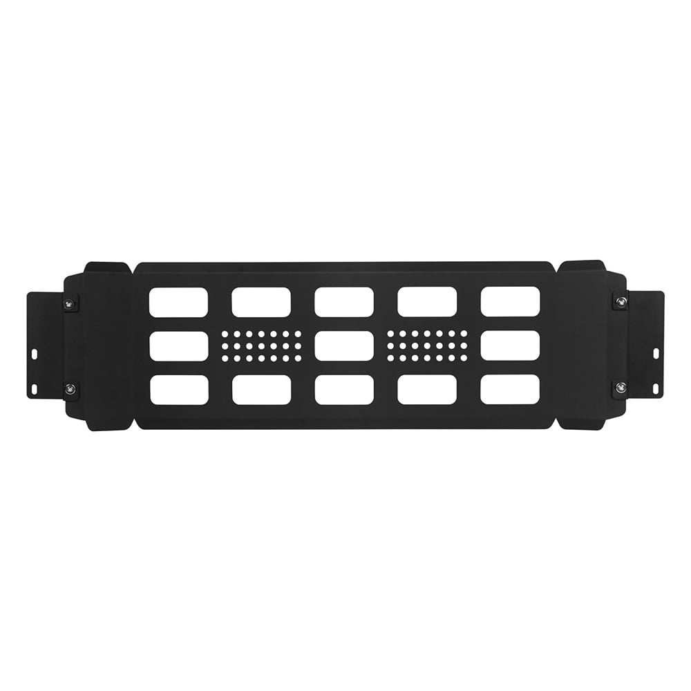 Hooke Road Rear Overhead MOLLE Storage Organizer Panel for Jeep Wrangler JL 2018-2023 4Door, Black