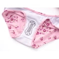 thumbnail image 6 of Serdomi Girls 2 Piece Swimsuit Set Mesh Cover Up & Floral Print One Piece Swimsuit Cut Out Adjustable Strap Swimwear Size 14, 6 of 7