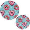 thumbnail image 7 of SKYSONIC Sweet Donuts Pot Holders Trivets, 2 Pcs Heat Resistant Trivets,Happy Valentines Day Cotton Thread Weave Mats for Hot Pads Pans Pot Bowl Teapot for Kitchen Decor, 7 of 7