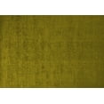 thumbnail image 1 of Ahgly Company Indoor Rectangle Solid Yellow Modern Area Rugs, 5' x 8', 1 of 4