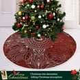 thumbnail image 3 of Ryvnso Christmas Tree Skirt Mandala Art Ethnic Xmas Tree Skirts Ornament Home Decorations 47.2", 3 of 6