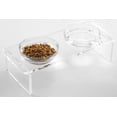 thumbnail image 1 of Juego de cuencos elevados para perros y gatos Feoyoho de acrílico con 2 cuencos de acero inoxidable, 1 of 36