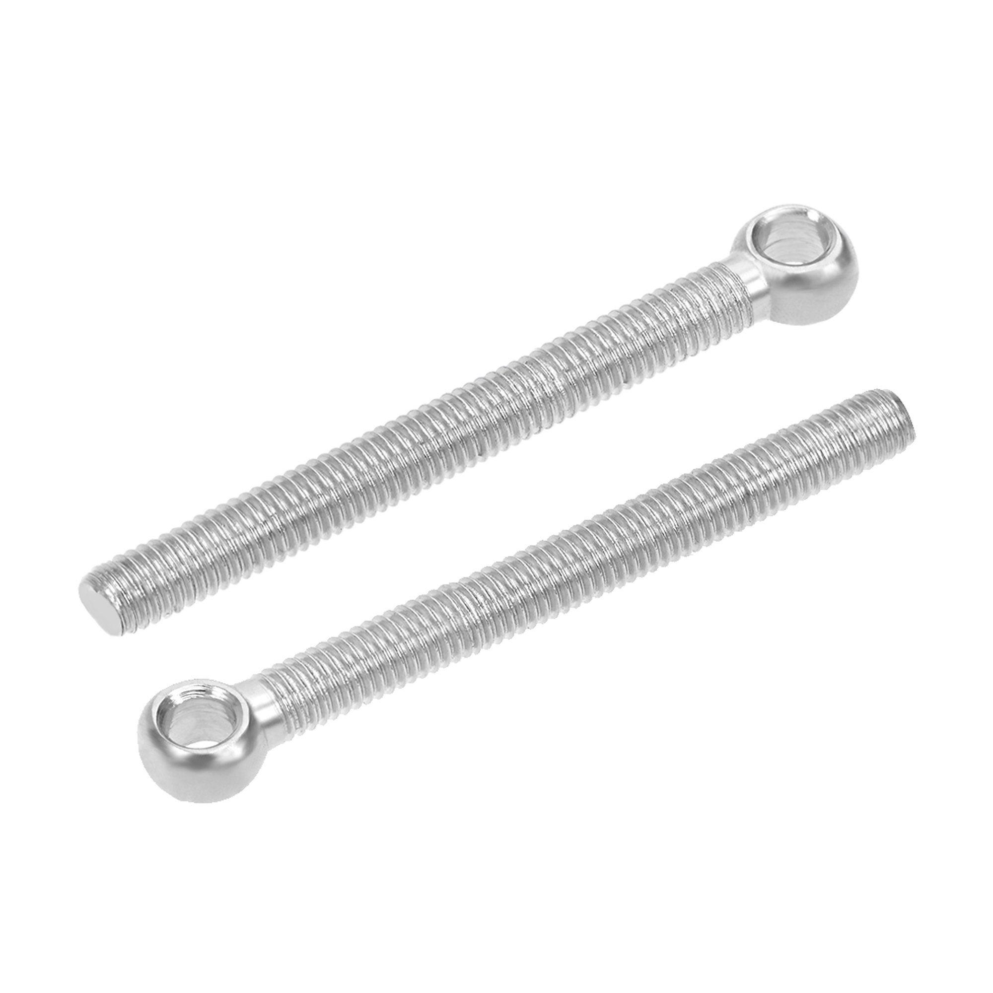 Uxcell M5x50mm 304 Stainless Steel Machine Shoulder Lift Eye Bolt Rigging 4pcs