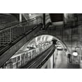 thumbnail image 2 of Reichert, Renate 14x11 White Modern Wood Framed Museum Art Print Titled - Metro - Paris, 2 of 4