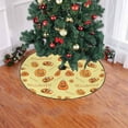 thumbnail image 2 of FMSHPON Halloweem Pumpkin Xmas Christmas Tree Skirt Stand Mat for Holiday Party Decoration Indoor Outdoor 36 inches, 2 of 3
