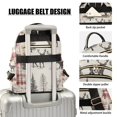 thumbnail image 3 of FORMRS Mini Backpack Purse for Women Quilted Travel Daypack Casual Shoulder Bag, Beige Deer, 3 of 7