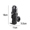 thumbnail image 4 of Adjustable Rotating Motorcycle Cup Holder, No-Drill Bottle Holder for Motorcycle Scooter and E-Bike, 18 x 8.5 x 11 cm, Yellow Green, 4 of 9