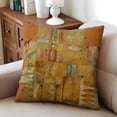 thumbnail image 2 of Farmhouse Style Square Pillowcases with Modern Abstract Art - An Array of Color for Your Home, 2 of 7