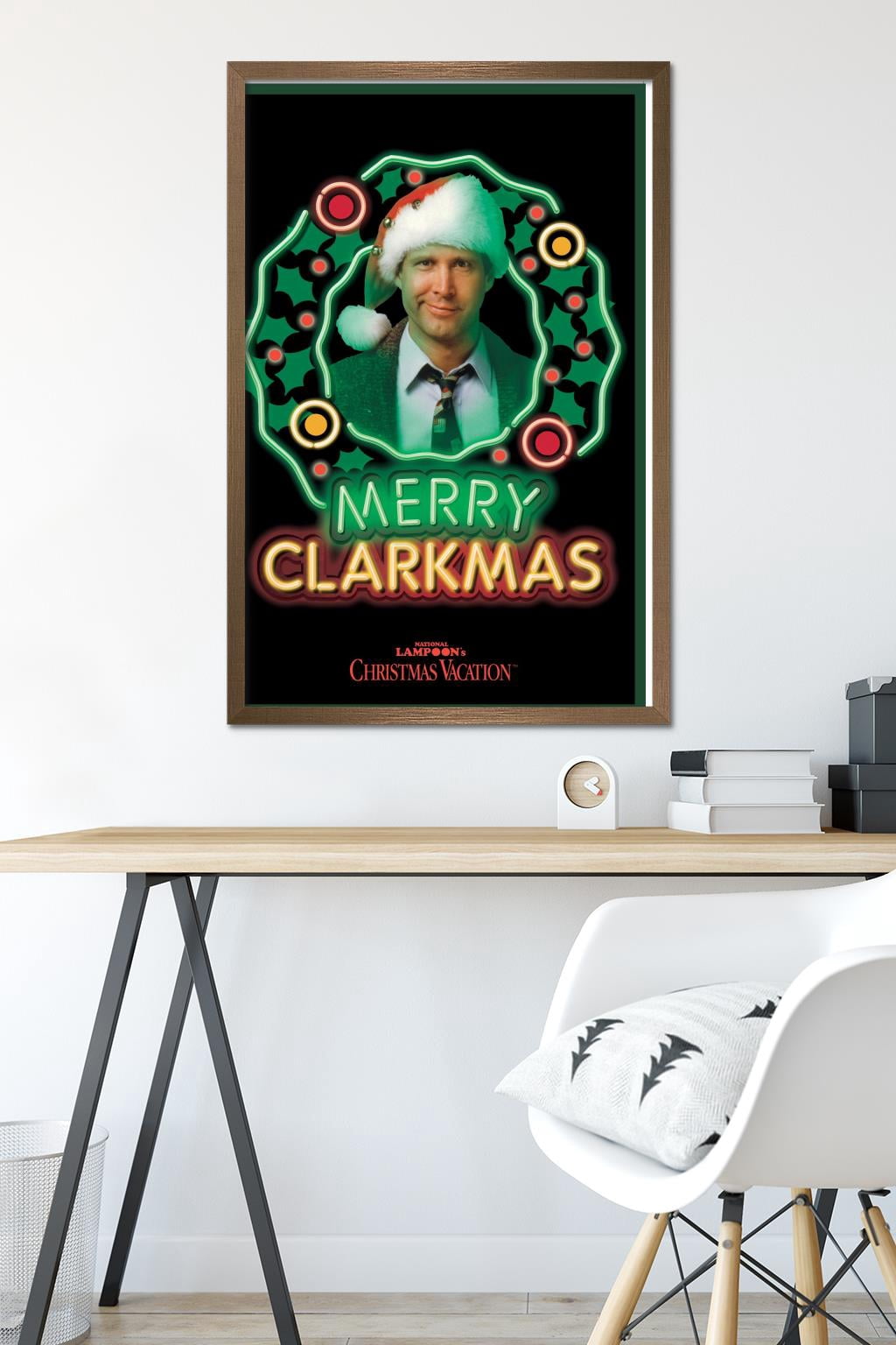 National Lampoon's Christmas Vacation - Clark Wall Poster, 22.375" x 34", Framed