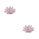 thumbnail image 1 of Adornos Decorativos Injueey Cristal fino flor de loto piedras naturales figuritas para recuerdos Rosa 2Conjunto, 1 of 6