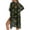 Black-Palm Tree, variant on SCRAWLGOD Cat Leaf Print Long Kimono Swimsuit Cover Up Lightweight Quick Dry Swimsuit Coverup Casual Loose Bathing Suit Cover Up for Women