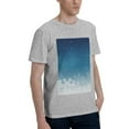 thumbnail image 2 of Bingfone Christmas Snowflakes Men'S Loose Fit Short-Sleeve Pocket T-Shirt, 2 of 7