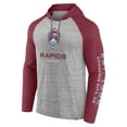thumbnail image 2 of Men's Fanatics Steel Colorado Rapids Deflection Raglan Pullover Hoodie, 2 of 3