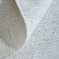 thumbnail image 4 of Feizy Finley Modern Solid, White, 9'6" x 13'6" Area Rug Sheen Handmade Casual Distressed Design Carpet for Living Dining Bed Room, 4 of 9