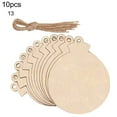 thumbnail image 1 of Christmas Wooden Crafts For Christmas Tree Hanging Ornaments Decor Unfinished Wood Cutouts Christmas DIY Decoration 17 Patterns., 1 of 9