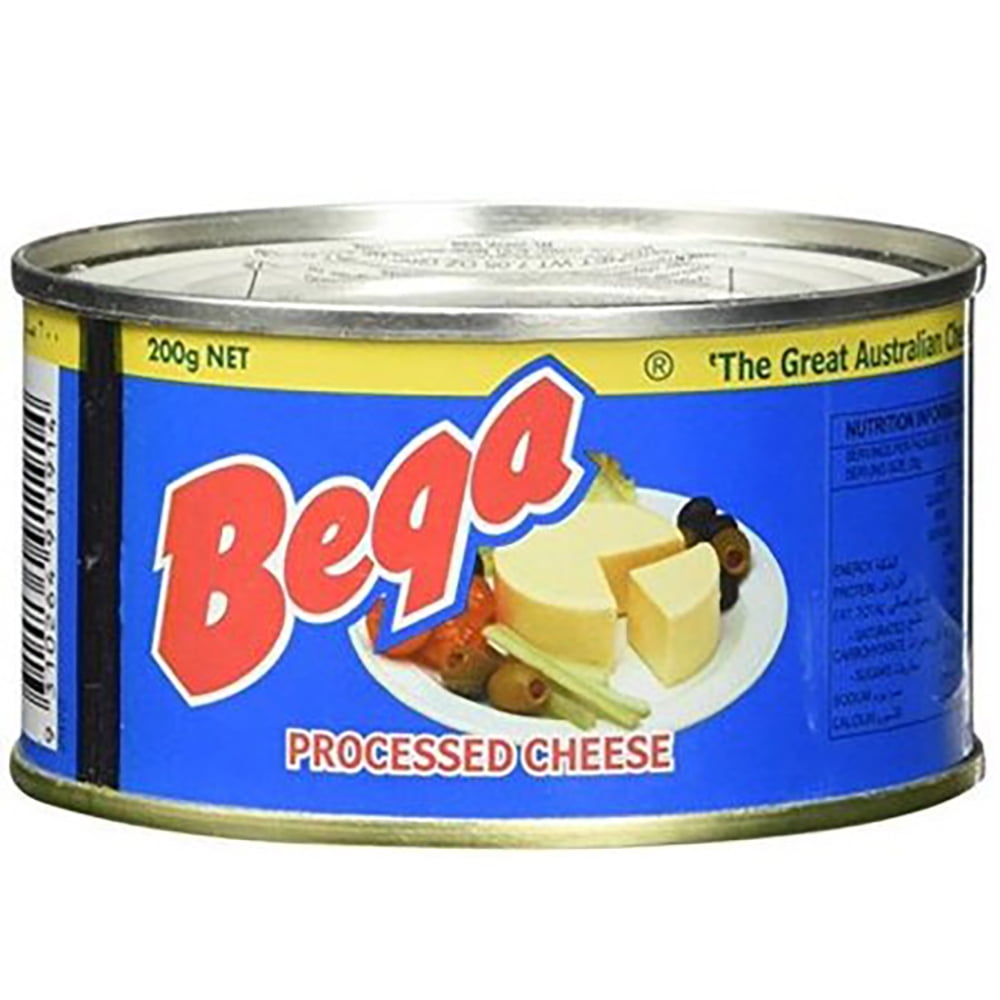 Bega Cheese A Real Canned Cheese From Australia 100 Pure No Artificial Colors (18 Cans/Half