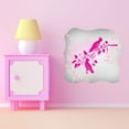 thumbnail image 3 of Animal Watercolor Wall Decals for Kids Room - Floral Background Tree Branch Silhouette Floral DIY & Creativity Boy Girl Bedroom Wall Water Color Sticker - Size: 40 In x 36 In, 3 of 5