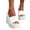 White, variant on Platform Heels for Women Fashion Comfort Slip on Square Open Toe Heeled Sandals