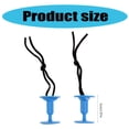 thumbnail image 3 of Surfboard Rope Plug, 2Pcs Nylons Plastic Surfboard Leash Rope Plug with Detachable Slots for Surfboard, Paddles, 3 of 8