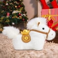 thumbnail image 4 of Coollooc 2026 Year of The Horse Chinese New Year Ornaments, Plush Horse Decoration with Gold Ingots, Cute House for Home Desktops Plush Mascot Home Decor Gifts(C), 4 of 8