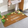 thumbnail image 6 of JilgTeokRoom Decor St Patricks Day Door Mat Irish Decorations Welcome Doormat Rugs Entrance Front Porch Rugs Non Slip Floormats Holiday Indoor Outdoor Carpet for Home Decor(23.62*15.74in), 6 of 8