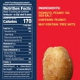 thumbnail image 2 of PLANTERS Salted Peanuts, Party Snacks, Plant Based Protein, 2.5 oz Bag, 2 of 14