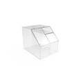 thumbnail image 2 of FixtureDisplays® Plaxiglass Candy Bin Acrylic Gridwall Candy Dispenser Treats Display 100864, 2 of 6