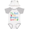 thumbnail image 3 of Inktastic My Aunt in Oregon Loves Me Boys or Girls Baby Bodysuit, 3 of 5