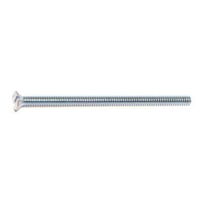 

#6-32 x 2-1/2 Zinc Slotted Flat Head Machine Screws MSCFS-150 (20 pcs.)