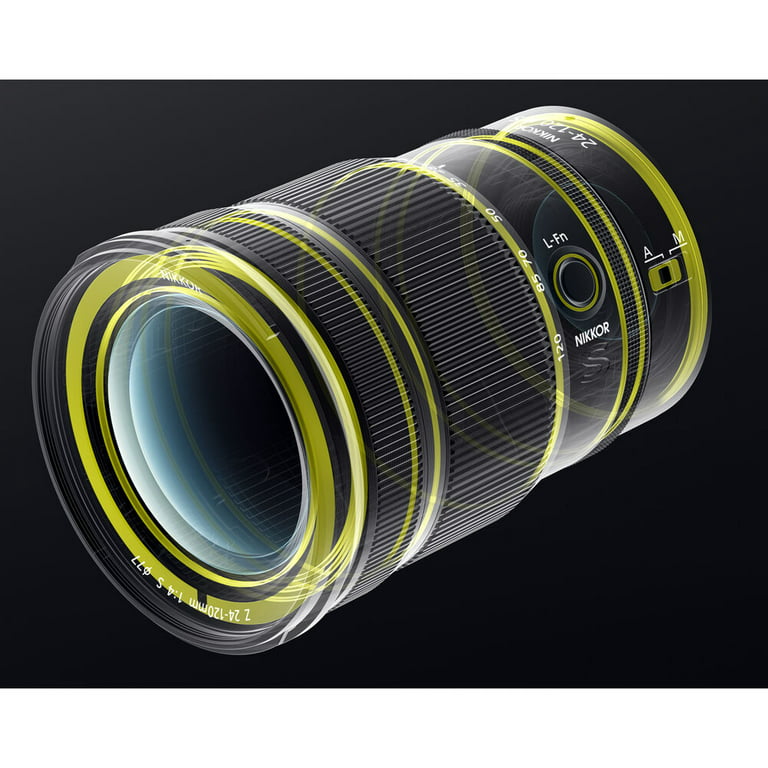 Nikon NIKKOR Z 24-120mm f/4 S Full Frame Zoom Lens for Z-Mount Mirrorless  Cameras 20105 Bundle with Deco Gear Photography Backpack + UV/Polarizer/FLD 
