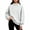 Gray_1, variant on Sweatshirts for Women Stand-Collar Oversized Pullover Turtleneck Long Sleeve Solid Blouse Tops Trendy Fall Fashion ,Size S-5XL
