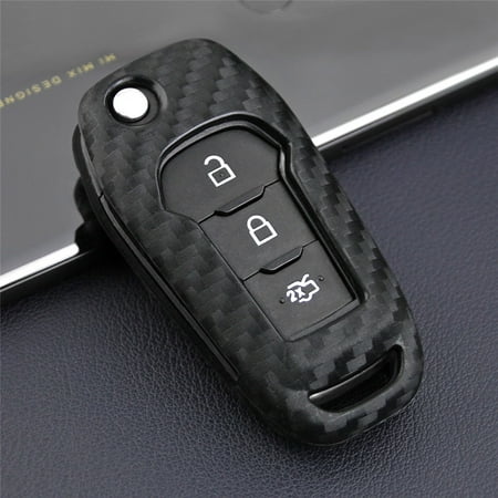 Car Carbon Fiber Fold Covers Styling Case For Ford Focus Everest
