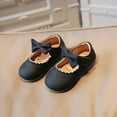 thumbnail image 4 of ATOGUTA Girls Uniform Shoes Black Ballet Shoes Flower Girls Mary Jane Flats Dress Shoes Party Wedding, 4 of 5